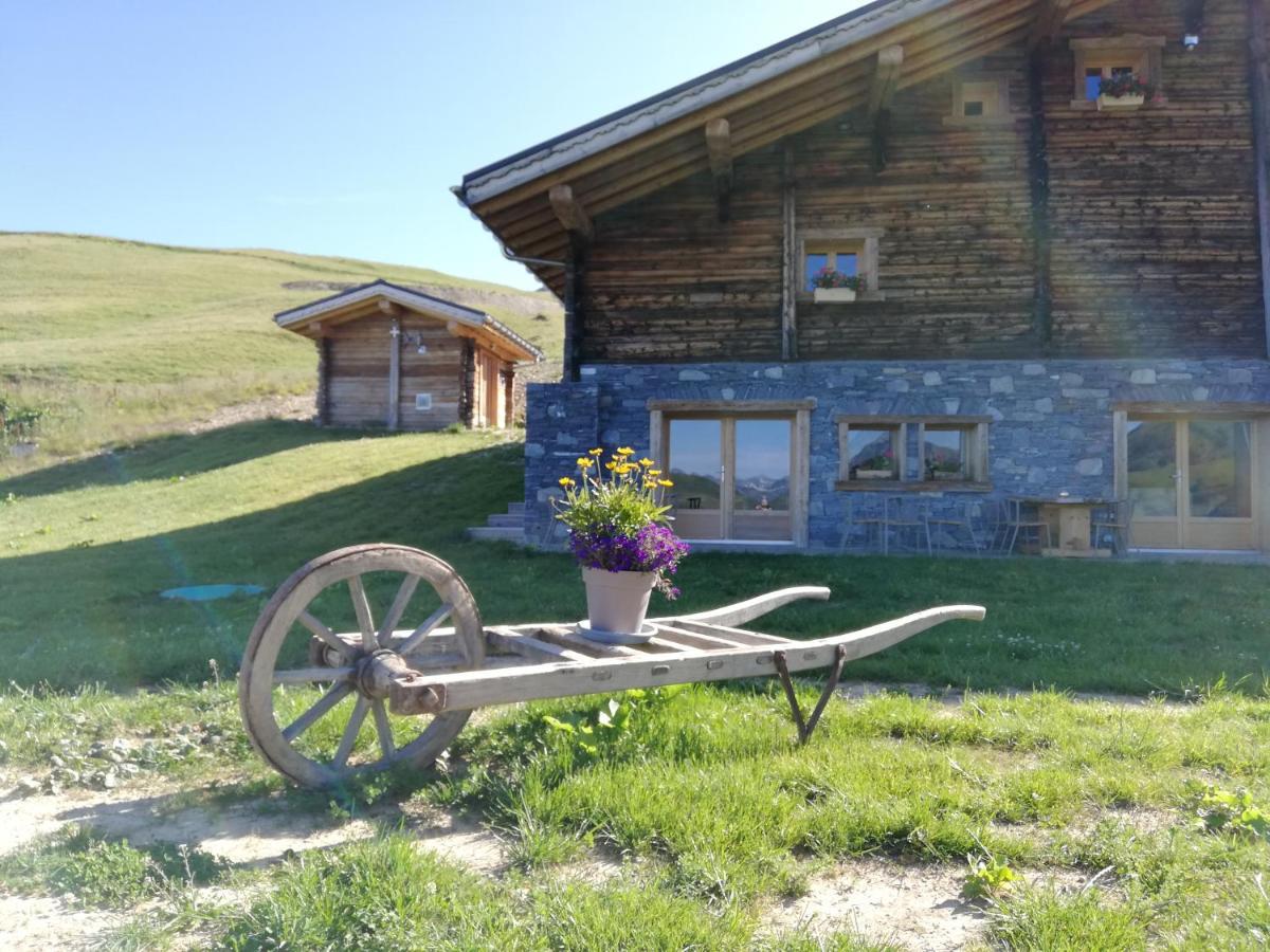 Chambres Et Tables D'Hotes Le Choton A Nono - Col Du Joly Beaufortain Hauteluce Eksteriør billede
